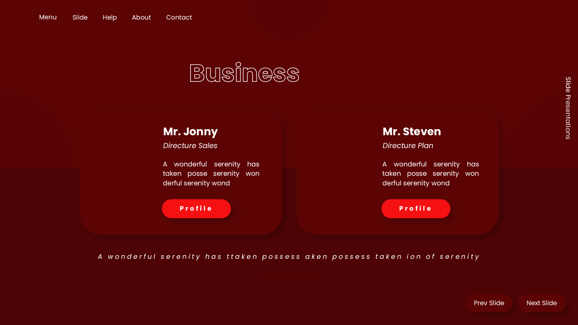 Startup V6 Maroon slide 5